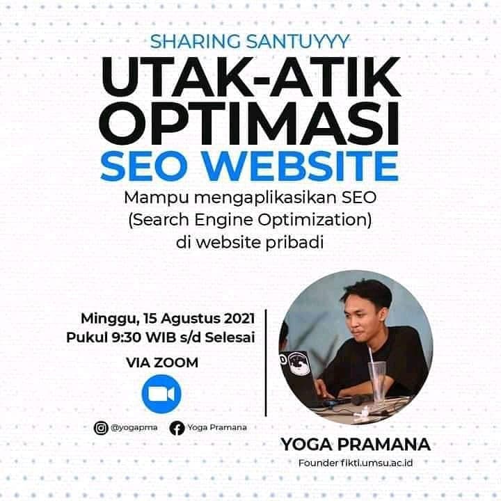 Sharing Santuyy - Optimasi SEO Website