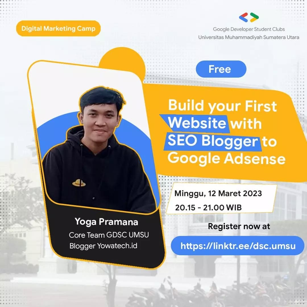 Digital Marketing Camp - GDSC UMSU